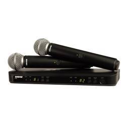 SHURE 
BLX288E/SM58 K3E
  
    
      
        
      
    
  
                  Sistema inalámbrico Dual de mano VOCAL