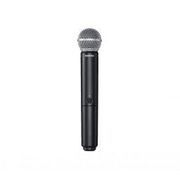 SHURE 
BLX288E/SM58 K3E
  
    
      
        
      
    
  
                  Sistema inalámbrico Dual de mano VOCAL 2
