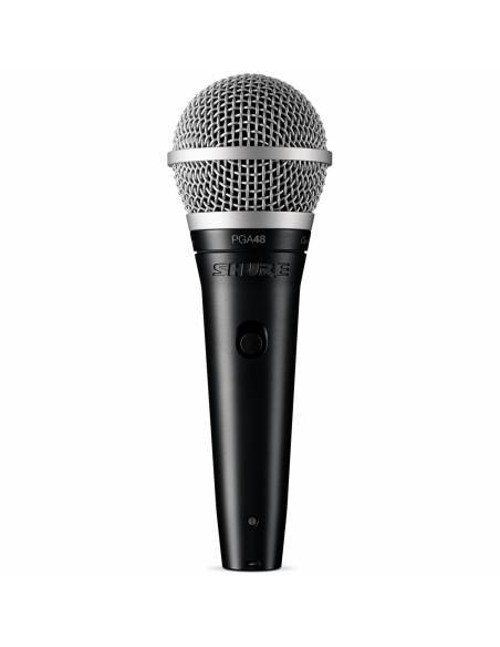 SHURE 
PGA48-XLR-E
  
    
      
        
      
    
  
                  Micrófono Dinámico Vocal con Pinza y Cable 