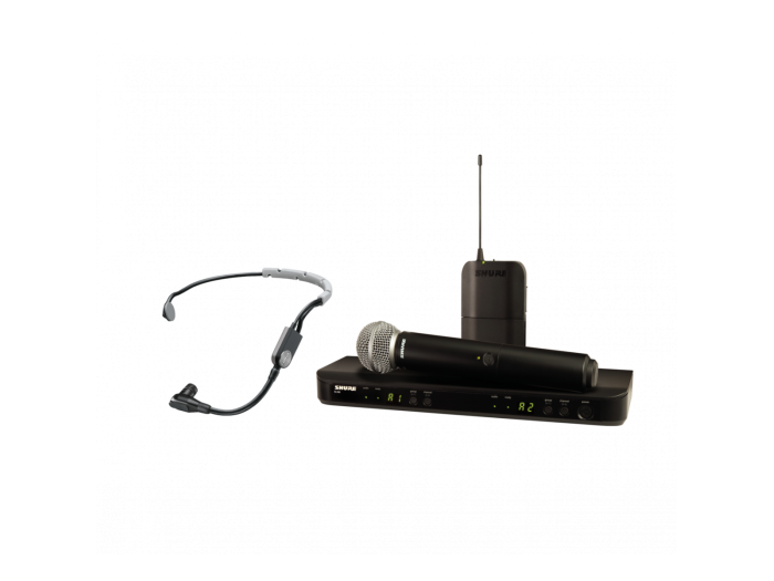 SHURE 
BLX1288E/SM35 H8E
  
    
      
        
      
    
  
                  Combo inalámbrico SM58 y SM35 Diadema