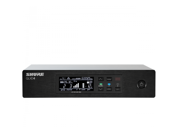 SHURE 
QLXD14E G51
  
    
      
        
      
    
  
                  Sistema inalámbrico con receptor QLXD4E y p