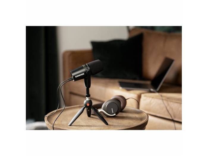 SHURE 
MV7-K-BNDL
  
    
      
        
      
    
  
                  Motiv MV7-K Micrófono vocal dinámico. Hibrid