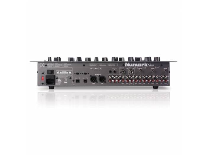 Numark C3 USB Mezclador 5 Canales Dj Rack 19" - 6