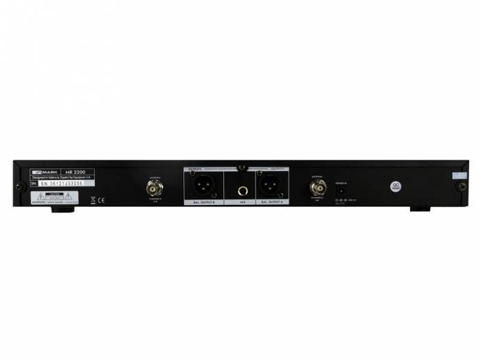 Mark MR 2200/2 Sistema inalámbrico doble con 2 micrófonos de solapa. - 4