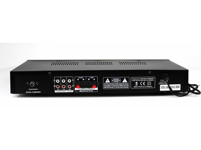 LTC ATM6000 BT Amplificador Karaoke Bluetooth SD USB 2x50w - 3