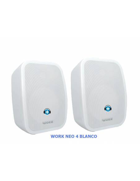 WORK Pro NEO 4 Pareja de Altavoces Instalacion 4 pulgadas color Blanco - 2