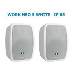 WORK Pro NEO 5 IP Pareja de altavoces Instalación Color Blanco IP65 Exterior 2