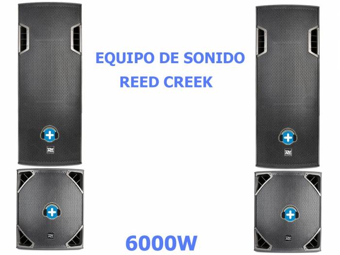 PACK REED CREEK EQUIPO DE SONIDO 6000W - 3