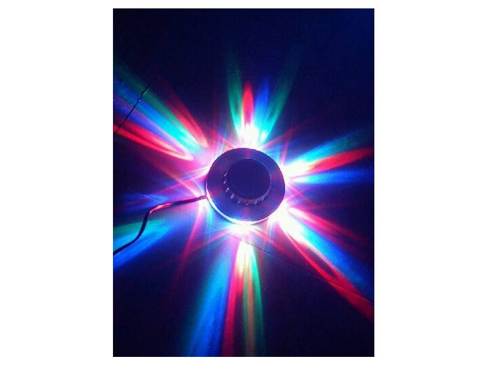 Ibiza Light LED UFO BL Blanco 48 LEDs RGB 10mm - 2