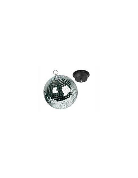 Bola de discoteca espejos - 20 cm + Motor - 2