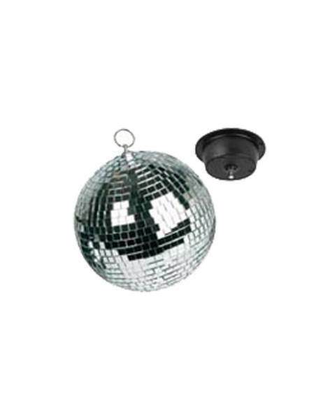 Bola de discoteca espejos - 20 cm + Motor - 3