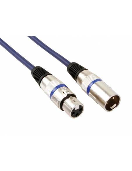 Cable Iluminación  5 Metros DMX  HQ POWER