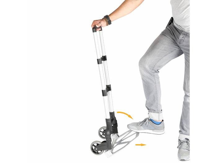 Adam Hall Accessories PORTER - Carro plegable con manija extraíble bloqueable