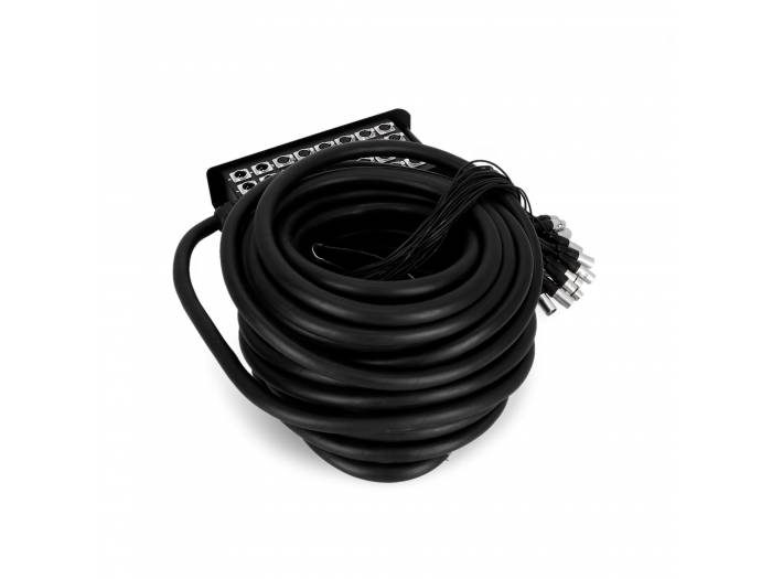 Adam Hall Cables K 32 C 30 - Manguera de Cable con Cajetín de Escenario 24/8 30 m