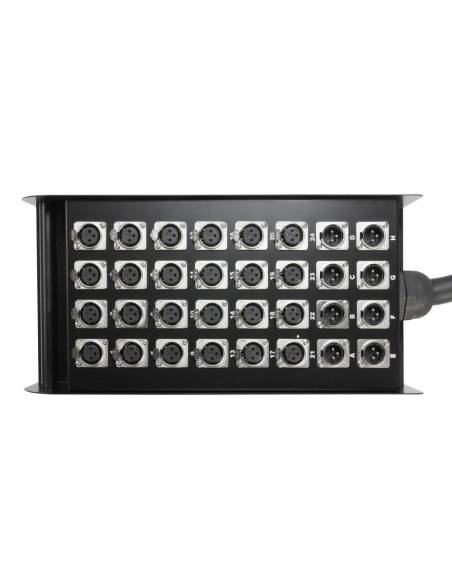 Adam Hall Cables K 32 C 50 - Manguera de Cable con Cajetín de Escenario 24/8 50 m