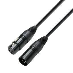 Adam Hall Cables 3 STAR DMF 1500 - Cable DMX de XLR macho a XLR hembra 15 m