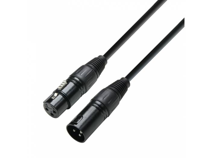 Adam Hall Cables 3 STAR DMF 1500 - Cable DMX de XLR macho a XLR hembra 15 m