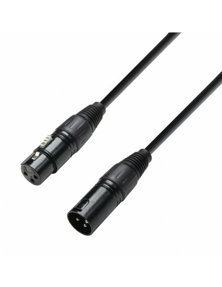 Adam Hall Cables 3 STAR DMF 3000 - Cable DMX de XLR macho a XLR hembra 30 m