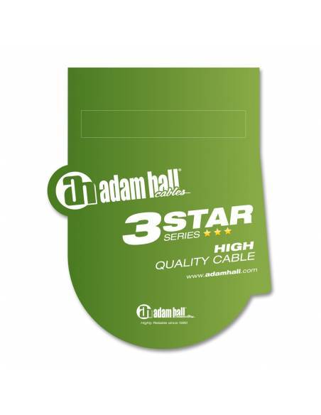 Adam Hall Cables 3 STAR MFP 0600 - Cable de Micro de XLR hembra a Jack 6,3 mm mono 6 m - 2
