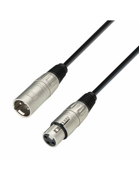Adam Hall Cables 3 STAR MMF 0050 - Cable de Micro de XLR hembra a XLR macho 0,5 m - 1