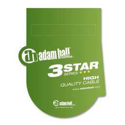 Adam Hall Cables 3 STAR MMF 0100 - Cable de Micro de XLR hembra a XLR macho 1 m - 1 2