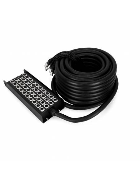 Adam Hall Cables K 40 C 30 - Manguera de Cable con Cajetín de Escenario 32/8 30 m