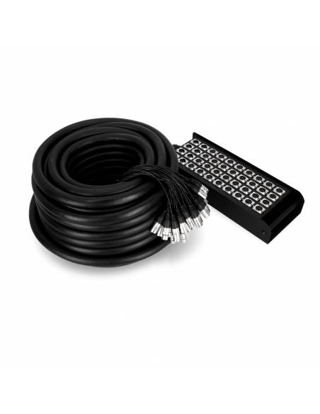 Adam Hall Cables K 40 C 30 - Manguera de Cable con Cajetín de Escenario 32/8 30 m