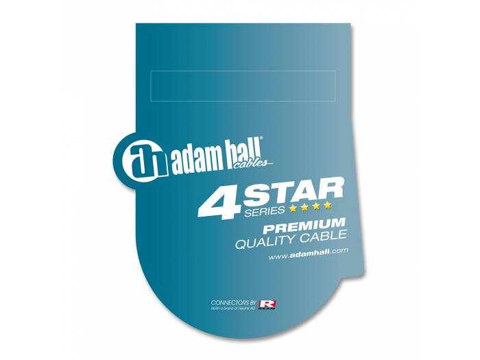 Adam Hall Cables 4 STAR YWCC 0090 - Cable de Audio REAN de Minijack 3,5 mm estéreo a 2 RCA macho 0,9 m - 2