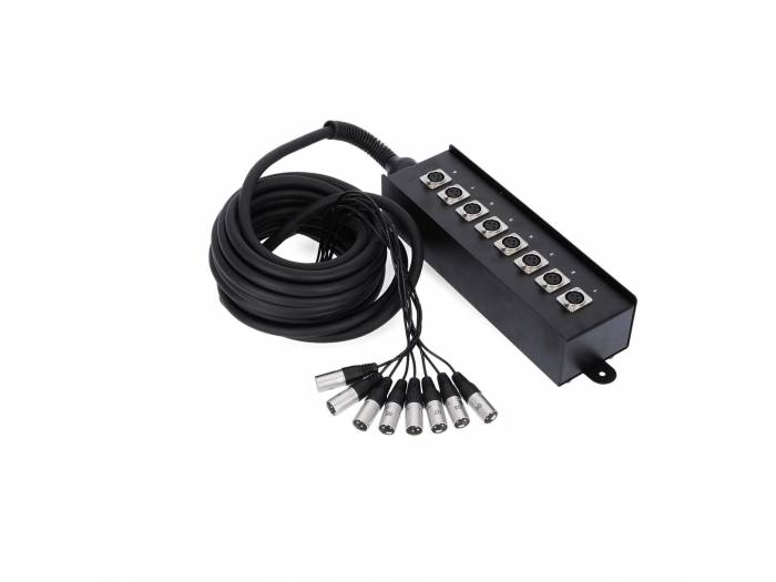 Adam Hall Cables K 8C 10 - Cajetín de Escenario 8/0 10 m