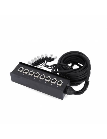 Adam Hall Cables K 8C 10 - Cajetín de Escenario 8/0 10 m