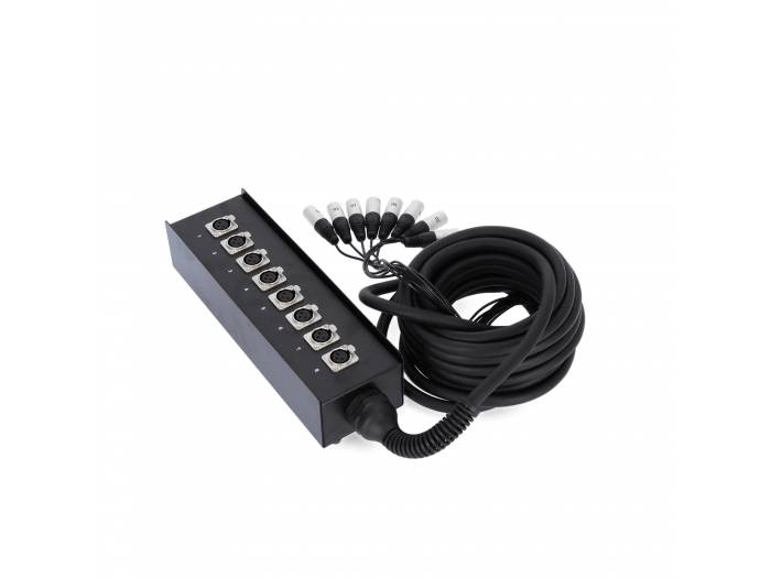 Adam Hall Cables K 8C 10 - Cajetín de Escenario 8/0 10 m