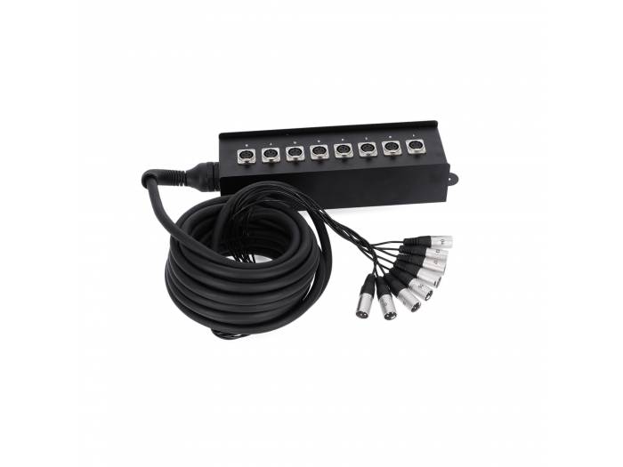 Adam Hall Cables K 8C 10 - Cajetín de Escenario 8/0 10 m