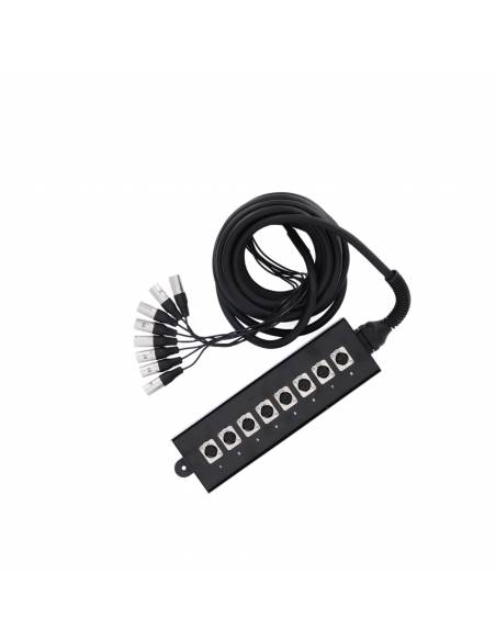 Adam Hall Cables K 8C 10 - Cajetín de Escenario 8/0 10 m