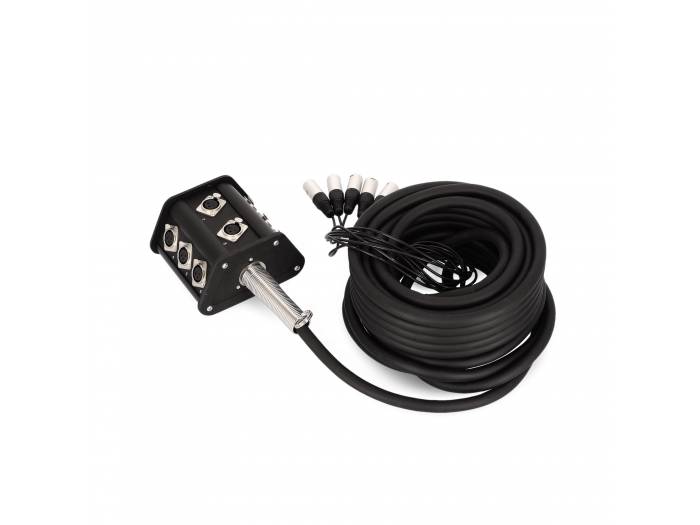 Adam Hall Cables K 8 C 15 P - Cajetín de Escenario 8/0 15 m