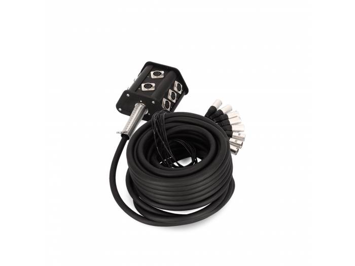 Adam Hall Cables K 8 C 15 P - Cajetín de Escenario 8/0 15 m