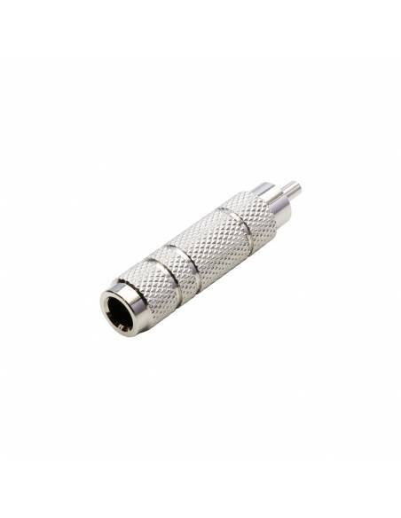 Adam Hall Connectors 7541 - Adaptador de Jack 6,3 mm hembra mono a RCA macho - 2