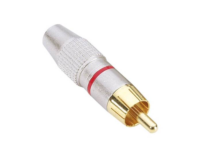 Adam Hall Connectors 7620 RED - Conector aéreo RCA rojo