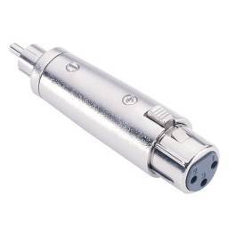 Adam Hall Connectors 7868 - Adaptador de XLR hembra a RCA macho