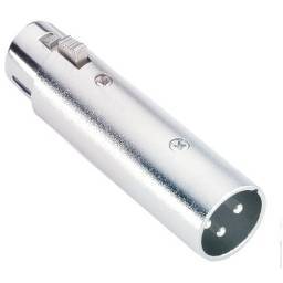Adam Hall Connectors 7870 - Adaptador de XLR macho 3 Pines a XLR hembra 5 Pines