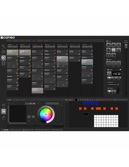 Cameo DVC - Interfaz USB a DMX con 512 canales y software de control