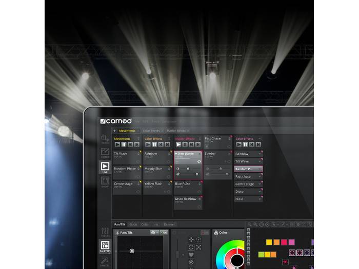 Cameo DVC PRO - Interfaz USB a DMX de 1024 canales con WiFi-Access y software de control