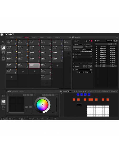 Cameo DVC PRO - Interfaz USB a DMX de 1024 canales con WiFi-Access y software de control