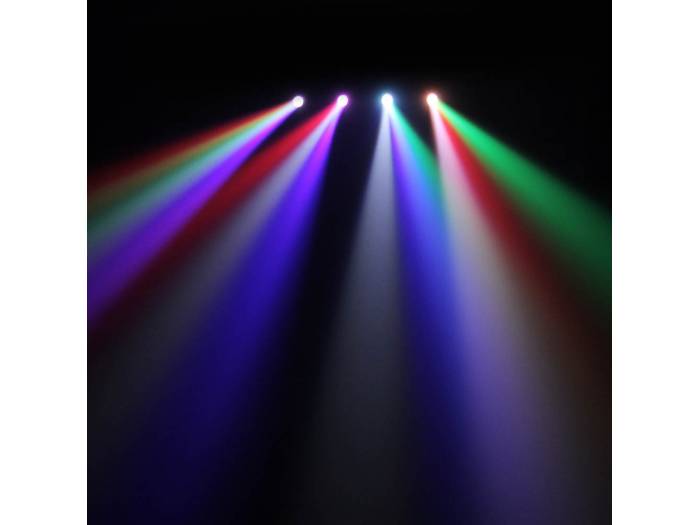 Cameo HYDRABEAM 400 RGBW - Set con 4 cabezas móviles ultrarrápidas de LEDs RGBW CREE de 10 W