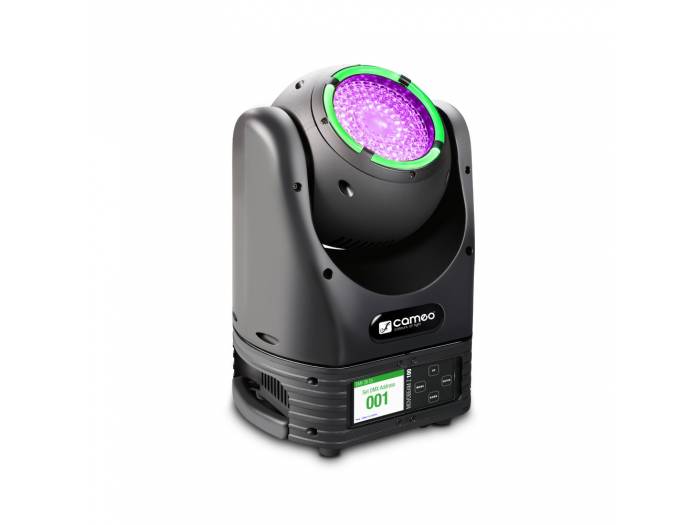 Cameo MOVO BEAM Z100 - Cabeza móvil con anillo LED, giro continuo y zoom