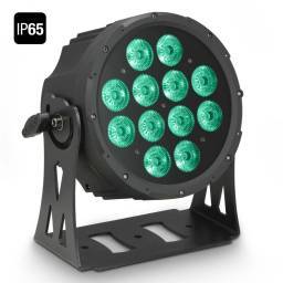 Cameo FLAT PRO® 12 IP65 - Foco Outdoor PAR LED RGBWA plano 12 x 10 W con Carcasa negra