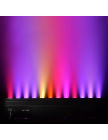 Cameo PIXBAR 600 PRO IP65 - Barra de LED RGBWA+UV 12 × 12 W compatible con RDM para exterior