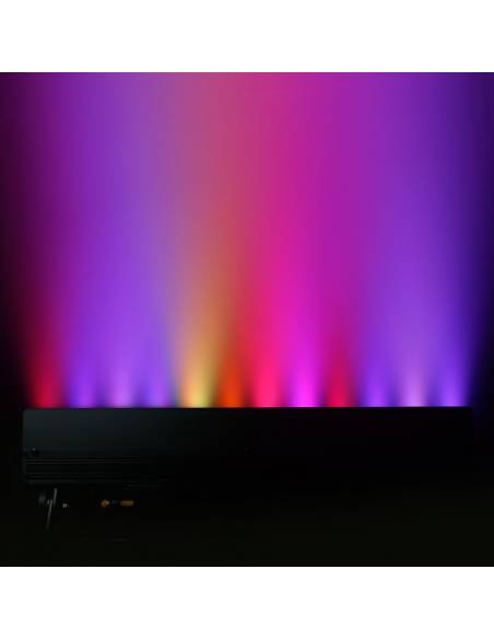 Cameo PIXBAR 600 PRO IP65 - Barra de LED RGBWA+UV 12 × 12 W compatible con RDM para exterior