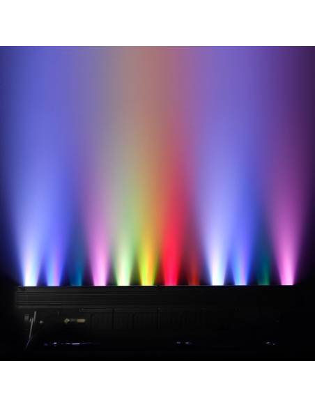Cameo PIXBAR 600 PRO IP65 - Barra de LED RGBWA+UV 12 × 12 W compatible con RDM para exterior