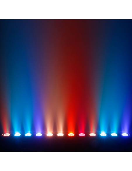 Cameo PIXBAR 600 PRO IP65 - Barra de LED RGBWA+UV 12 × 12 W compatible con RDM para exterior