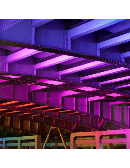 Cameo PIXBAR 600 PRO IP65 - Barra de LED RGBWA+UV 12 × 12 W compatible con RDM para exterior